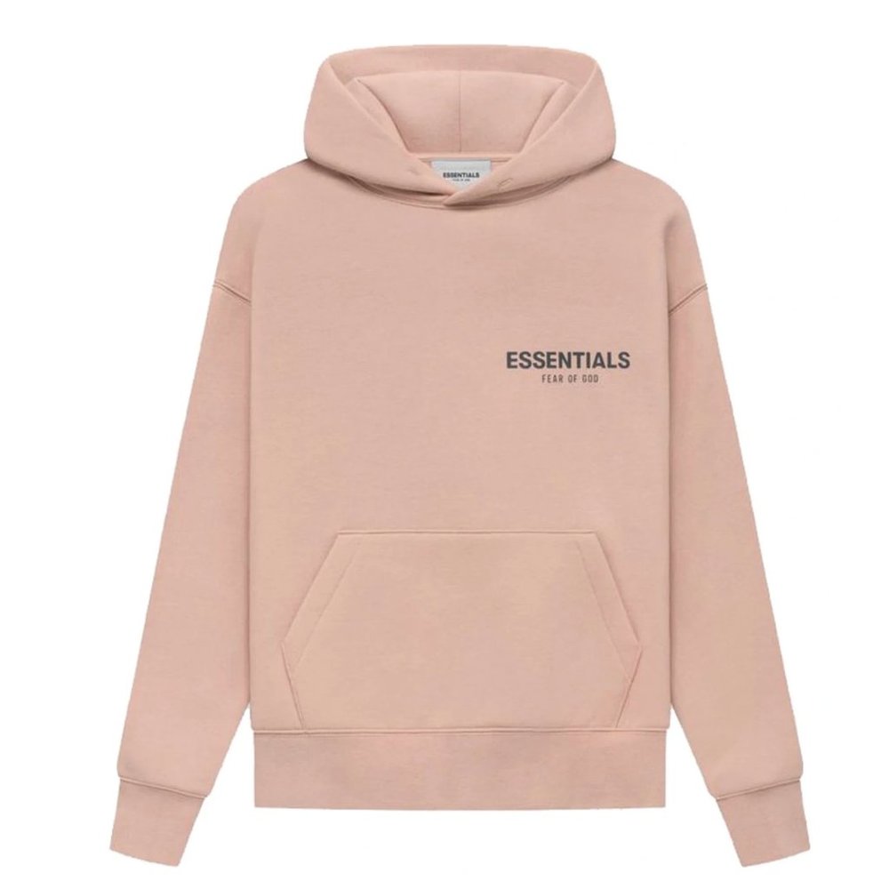 Fear of God Essentials Kids Hoodie Size M/8 Matte Blush Pink girl girls fog